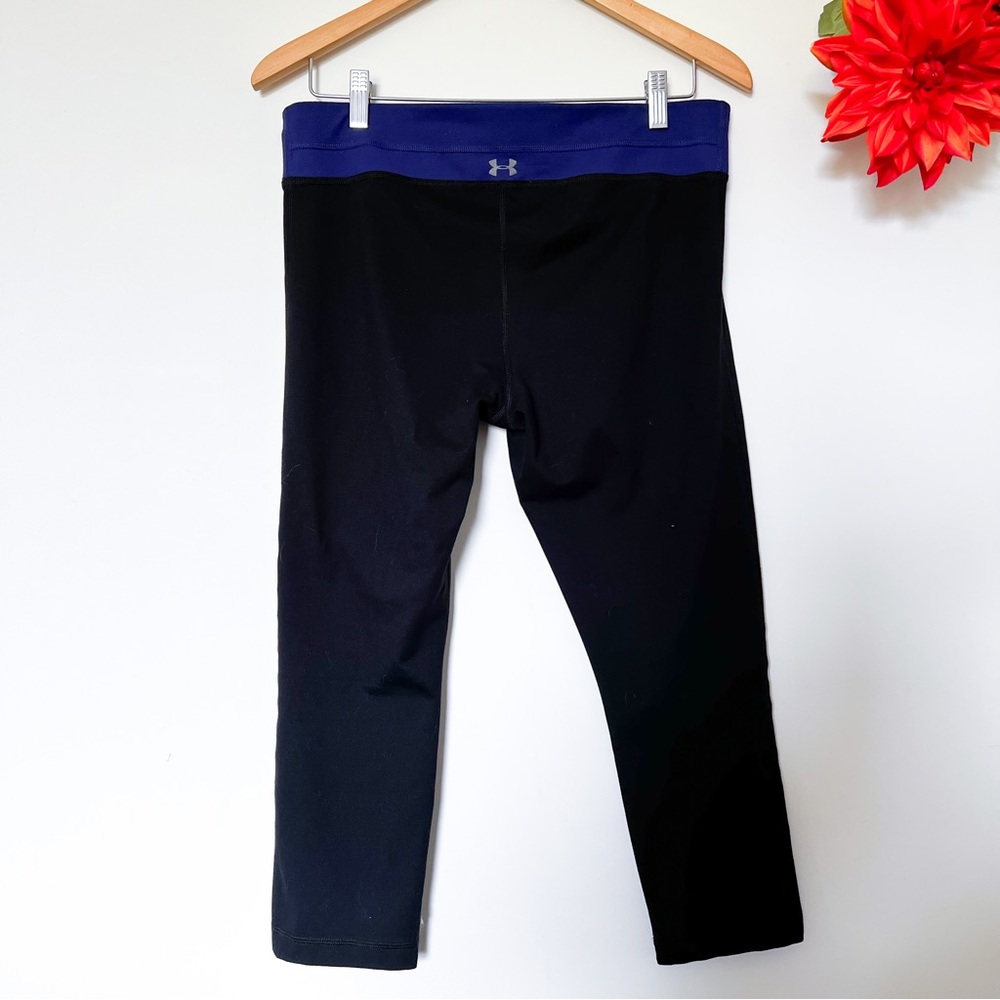 under armour | black crop leggings large